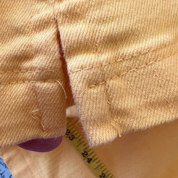 Yellow Jean Jacket by N Touch, size 1X - Picture 8 of 12